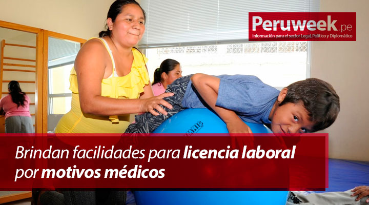Brindan facilidades para licencia laboral por motivos médicos