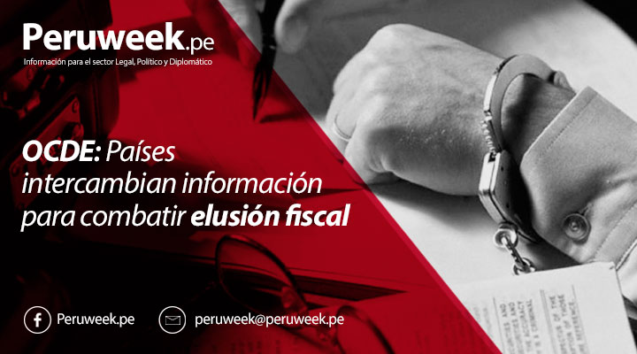 OCDE: Países intercambian información para combatir elusión fiscal