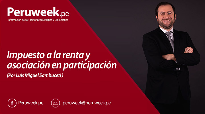Impuesto a la renta y asociación en participación