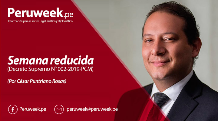 Semana-reducida-Decreto-Supremo-002-2019-PCM
