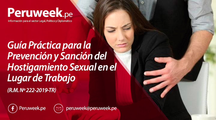 Guía Práctica para la Prevención y Sanción del Hostigamiento Sexual en el Lugar de Trabajo