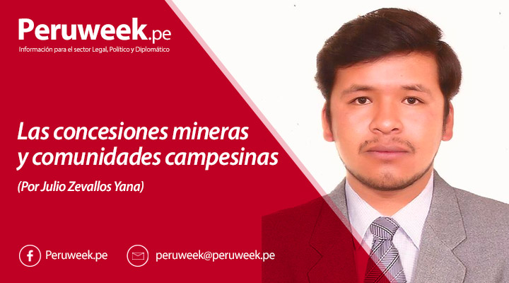 Las concesiones mineras y comunidades campesinas