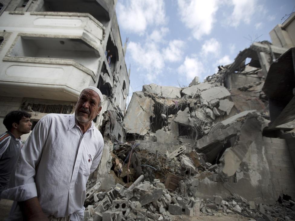 Israelíes y palestinos aprueban un nuevo alto el fuego de 72 horas (Foto: AFP)