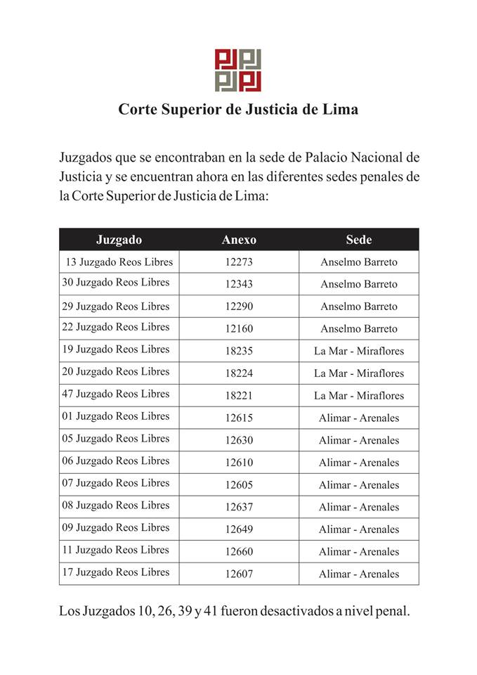 Juzgados fuera de palacio