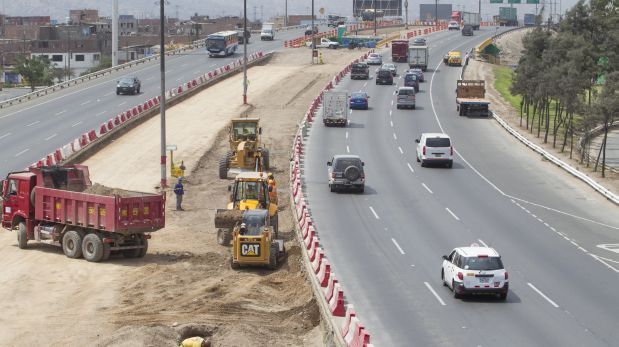 Vía Parque Rímac: Evitamiento será cerrada el martes por obras (Foto: El Comercio)