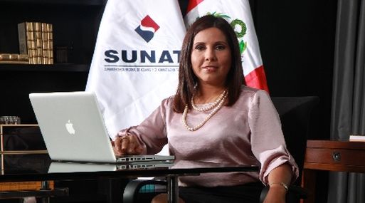 Tania Quispe, jefa de la Superintendencia Nacional de Aduanas y de Administración Tributaria