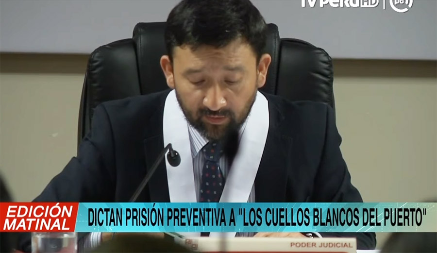 Dictan 36 meses de prisión preventiva para ‘Los Cuellos Blancos del Puerto’ (Video)