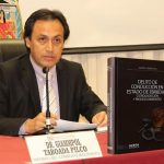 Libro “Delito de conducción en estado de ebriedad o drogadicción y proceso inmediato”, escrito por el juez superior titular de la Corte de La Libertad, Giammpol Taboada Pilco. (Foto: PJ)v