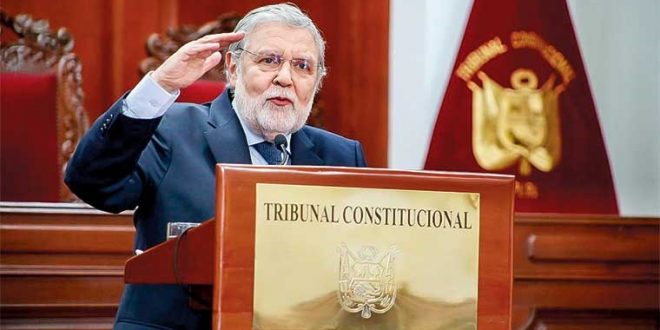 Dr. Ernesto Blume Fortini, presidente del Tribunal Constitucional (TC) (Foto: El Peruano)