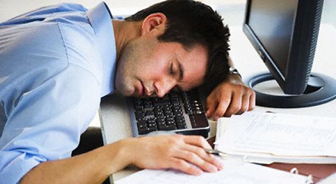 dormir en el trabajo