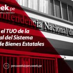 Aprueban el TUO de la Ley General del Sistema Nacional de Bienes Estatales (Ley N° 29151)