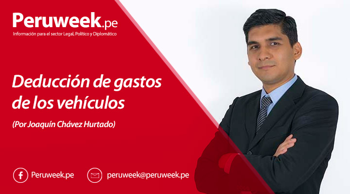 Deducción de gastos de los vehículos