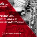 Hora pico y placa: Vías, días y horarios en los que se restringirá el tránsito de vehículos