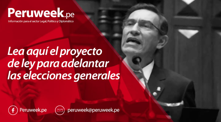 Lea aquí el proyecto de ley para adelantar las elecciones generales (PDF)