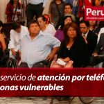 PJ instala servicio de atención por teléfono para personas vulnerables (Resolución Administrativa N° 219-2019-CE-PJ)