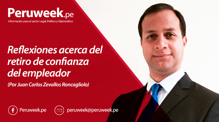 Reflexiones acerca del retiro de confianza del empleador
