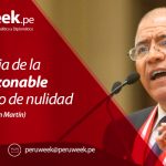 Suficiencia de la duda razonable en recurso de nulidad