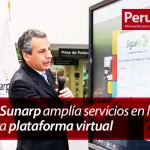 Síguelo: Sunarp amplía servicios en línea con nueva plataforma virtual