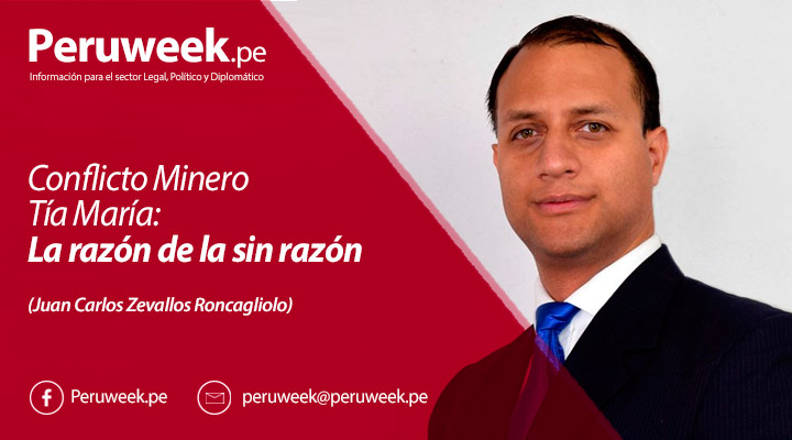 Conflicto Minero Tía María: La razón de la sin razón