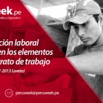 Existe relación laboral si concurren los elementos de un contrato de trabajo
