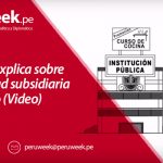 Indecopi explica sobre la actividad subsidiaria del Estado (Video)