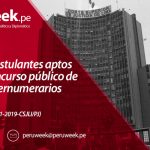 Lista de postulantes aptos para el concurso público de jueces supernumerarios de la CSJL (Convocatoria N° 001-2019-CSJLI/PJ)