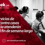 MIMP: Servicios de atención contra casos de violencia atenderán durante el fin de semana largo