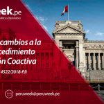 PJ plantea cambios a la Ley de Procedimiento de Ejecución Coactiva (Proyecto de Ley N° 4522/2018-PJ)