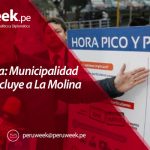 Pico y placa: Municipalidad de Lima excluye a La Molina