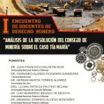 Análisis de la resolución del Consejo de Minería sobre el caso Tía María