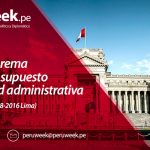 Corte Suprema etablece supuesto de nulidad administrativa (Casación N° 18728-2016 Lima)