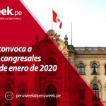 Gobierno convoca a elecciones congresales para el 26 de enero de 2020