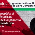 Indecopi prepublica el Proyecto de Guía del Programa de Cumplimiento de las Normas de Libre Competencia