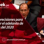 JNE pide precisiones para desarrollar el adelanto de elecciones del 2020
