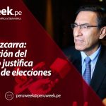 Martín Vizcarra: Intimidación del Congreso justifica adelanto de elecciones