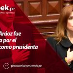 Mercedes Aráoz fue presentada por el Congreso como presidenta