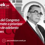 Presidente del Congreso se compromete a priorizar el proyecto de adelanto de elecciones