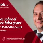 Reflexiones sobre el despido por falta grave