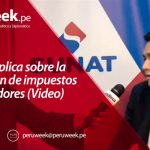 SUNAT explica sobre la devolución de impuestos a trabajadores