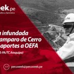 TC declara infundada acción de amparo de Cerro Verde por aportes a OEFA