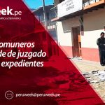 Áncash: Comuneros toman sede de juzgado y queman expedientes