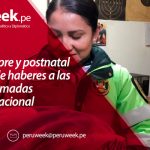 Descanso pre y postnatal con goce de haberes a las Fuerzas Armadas y Policía Nacional