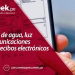 Empresas de agua, luz y telecomunicaciones emitirán recibos electrónicos