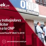 Empresas y trabajadores pueden solicitar devolución a la ONP (Resolución del Tribunal Fiscal N° 08267-2-2019)