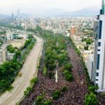 Más de medio millón de personas protestan en Santiago en medio de estallido social. (Foto: AFP)