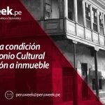 Retiro de la condición de Patrimonio Cultural de la Nación a inmueble
