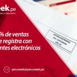 SUNAT: 80% de ventas formales se registra con comprobantes electrónicos