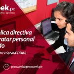 Servir publica directiva para contratar personal en el Estado (Directiva N° 001-2019-Servir/GDSRH)