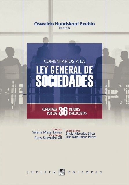 Comentarios a la Ley General de Sociedades