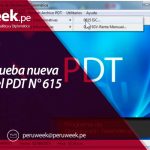 Sunat aprueba nueva versión del PDT N° 615